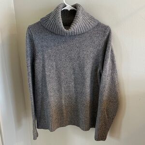 Cozy Gray J.Crew Turtleneck Sweater